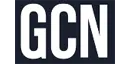 The acronym GCN displayed in bold uppercase white letters on a black background.