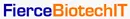 Text logo with the words 'FierceBiotechIT' combined, where 'Fierce' and 'IT' are in blue and 'Biotech' is in orange.