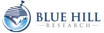 Blue Hill Research company logo featuring a stylized flask with a checkmark inside.