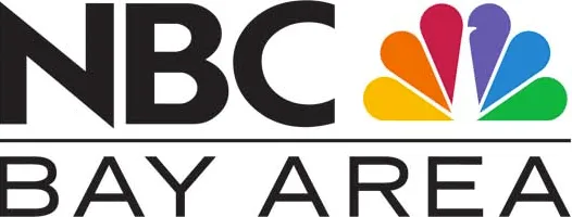 NBC Bay Area logo with NBC letters and colorful peacock icon above the words BAY AREA.