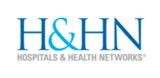 H&HN Hospitals & Health Networks logo in blue and gray text.