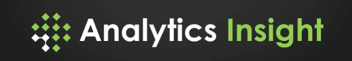 Logo with green and white square dots forming a diamond shape next to the text 'Analytics Insight' with 'Analytics' in white and 'Insight' in green on a dark background.