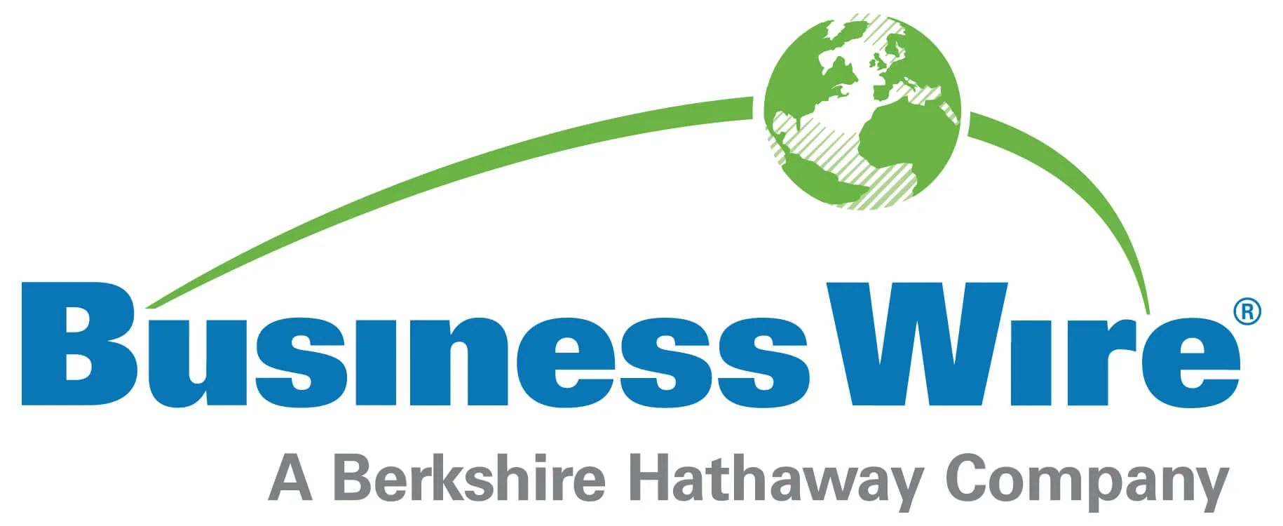 Business Wire logo with the text 'Business Wire' in blue and a green globe above, followed by the subtitle 'A Berkshire Hathaway Company' in gray.