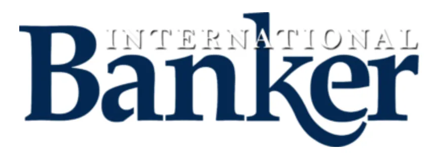 Logo of International Banker with 'International' in small font above large, bold 'Banker' text.
