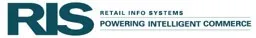 Logo for RIS Retail Info Systems with tagline 'Powering Intelligent Commerce'.
