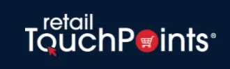 Retail TouchPoints logo with a red shopping cart icon inside the letter O in TouchPoints.