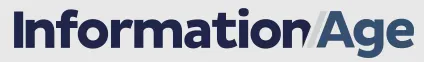 Logo text 'Information Age' with 'Information' in dark blue and 'Age' in a lighter blue separated by a stylized forward slash.