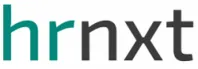 The text logo 'hrnxt' with 'hr' in teal and 'nxt' in dark gray.