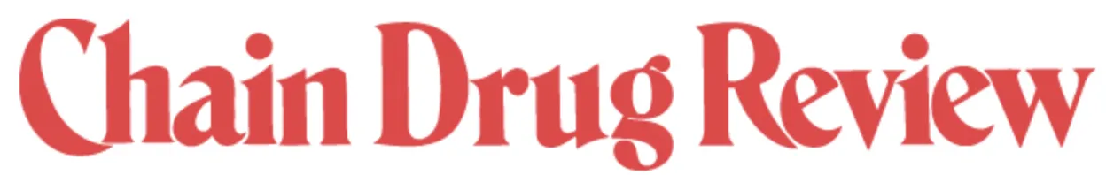Logo text reading 'Chain Drug Review' in red serif font on a white background.