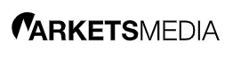 Markets Media logo in black and white with stylized 'M'.
