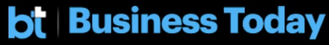 Logo of Business Today featuring lowercase blue 'bt' followed by a vertical line and the words Business Today in blue.