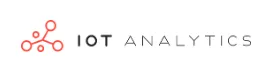 IoT Analytics logo with stylized red node and connection icon to the left of the text.