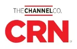 Logo with large red letters 'CRN' below smaller text reading 'THE CHANNEL CO.' where 'CHANNEL' is in bold and underlined in red.