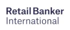 "Retail Banker International" logo with 'Retail Banker' in bold dark blue and 'International' in lighter gray below.