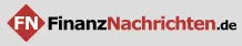 FinanzNachrichten.de logo with white letters FN in a red diamond shape to the left of the text.