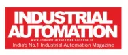 Logo for Industrial Automation magazine with text 'INDUSTRIAL AUTOMATION' in bold white letters on a red background and the tagline 'India's No.1 Industrial Automation Magazine' below.