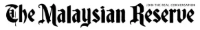 The Malaysian Reserve logo in blackletter font with the tagline 'Join the real conversation.'