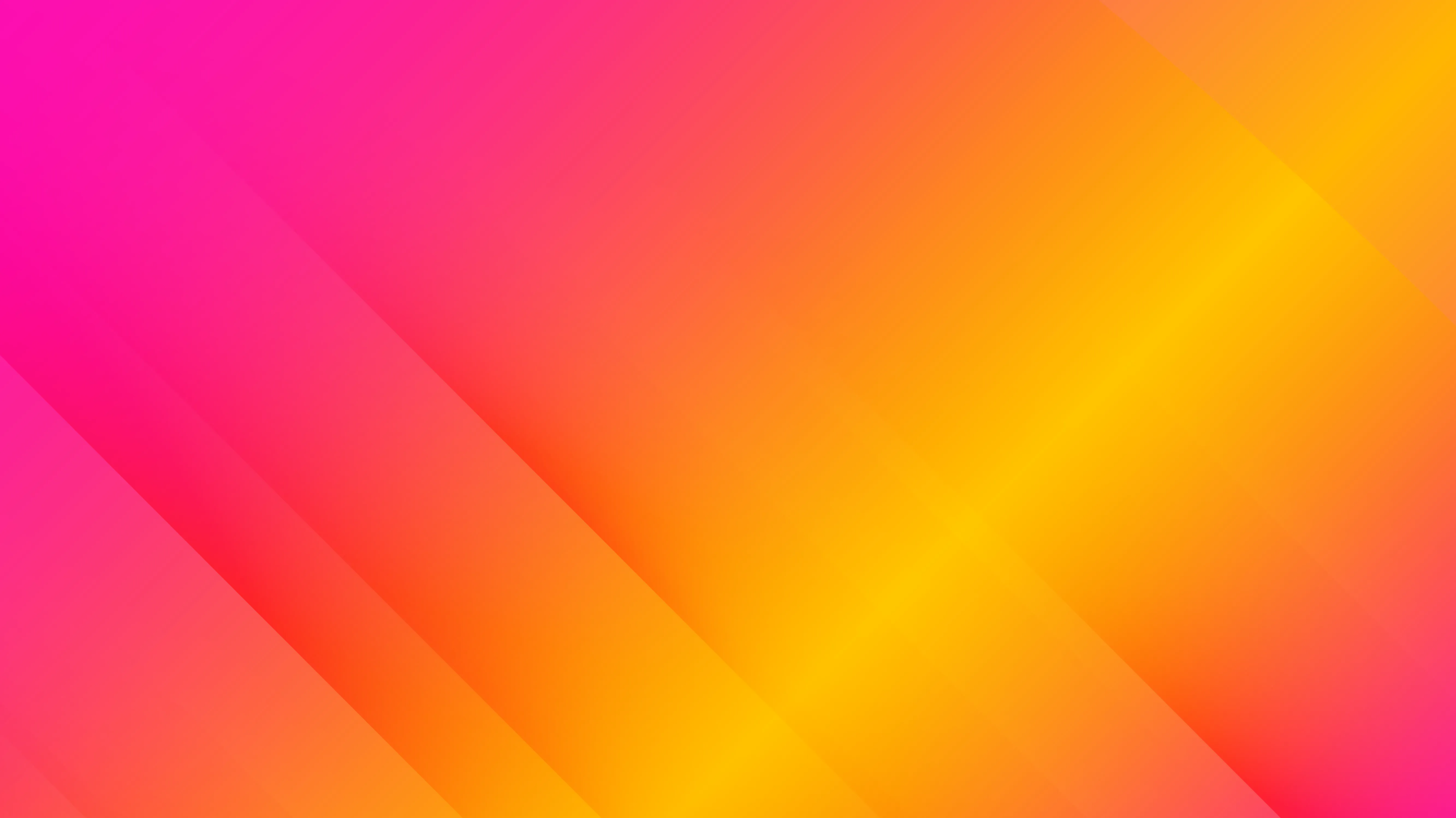 Abstract gradient background with diagonal stripes blending colors from pink and magenta to orange and yellow.