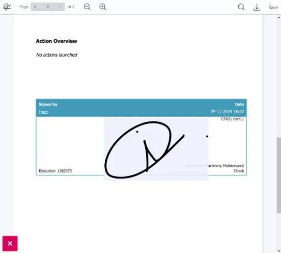 Secure and Verified Sign-Offs GxP Compliant Signatures