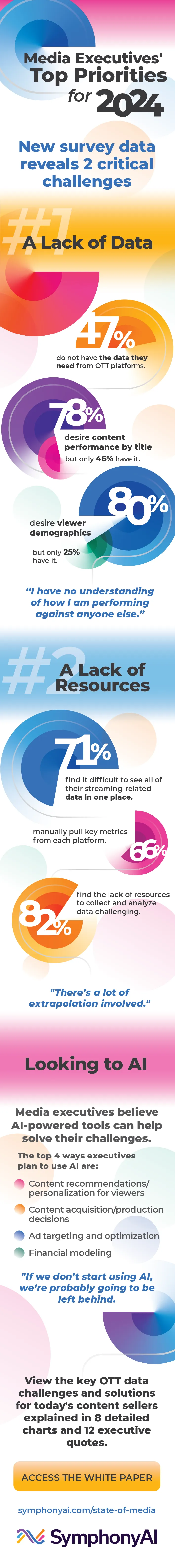 Infographic - Top Media Executives Priorities