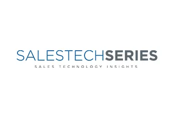 SalesTech Series logo with the tagline 'Sales Technology Insights'.