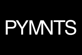 The word 'PYMNTS' in white capital letters on a black background.