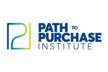 Logo of Path to Purchase Institute with a stylized P and I graphic on the left and the text 'PATH TO PURCHASE INSTITUTE' on the right.