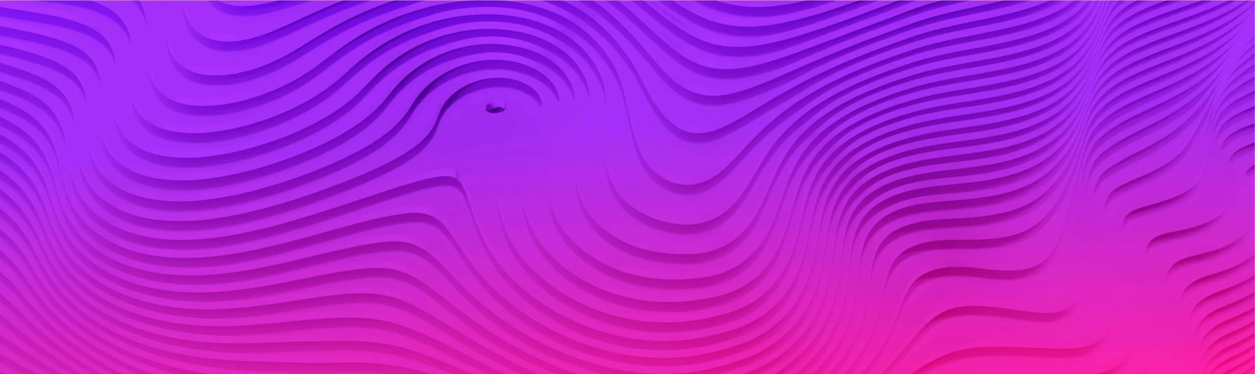 Abstract wavy layered pattern with smooth curves in purple and pink gradient colors.