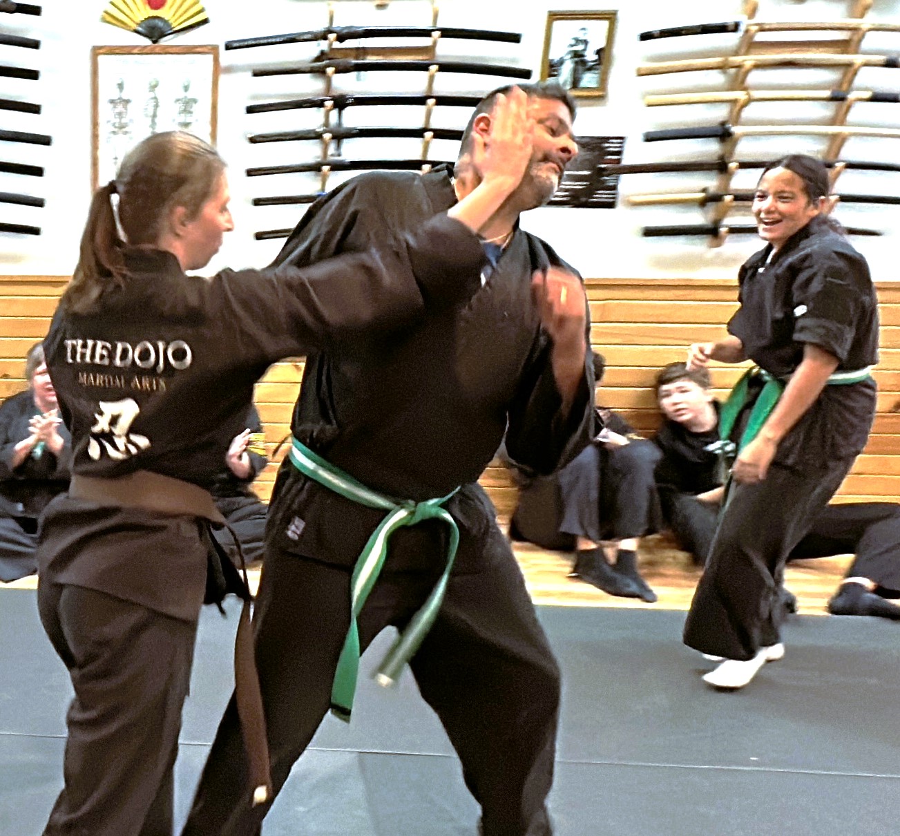 Belt ceremony at The Dojo Martial Arts