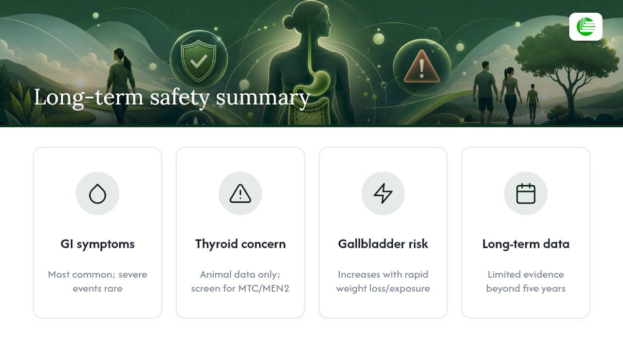 Long-Term Safety: What the Data Shows So Far — overview diagram
