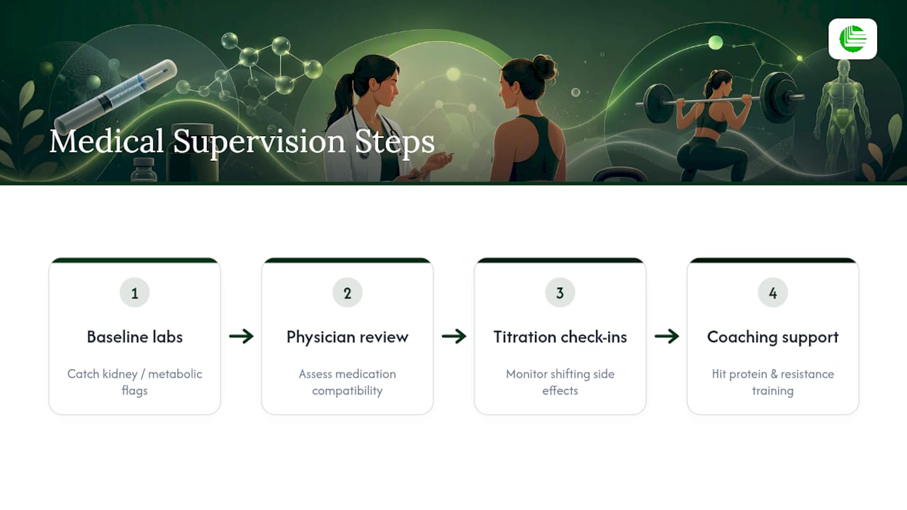 Why Medical Supervision Matters Here — overview diagram