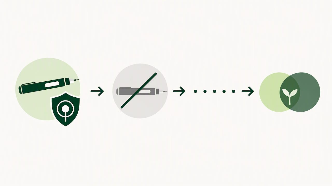 Contraception, medication stop, washout, conception sequence
