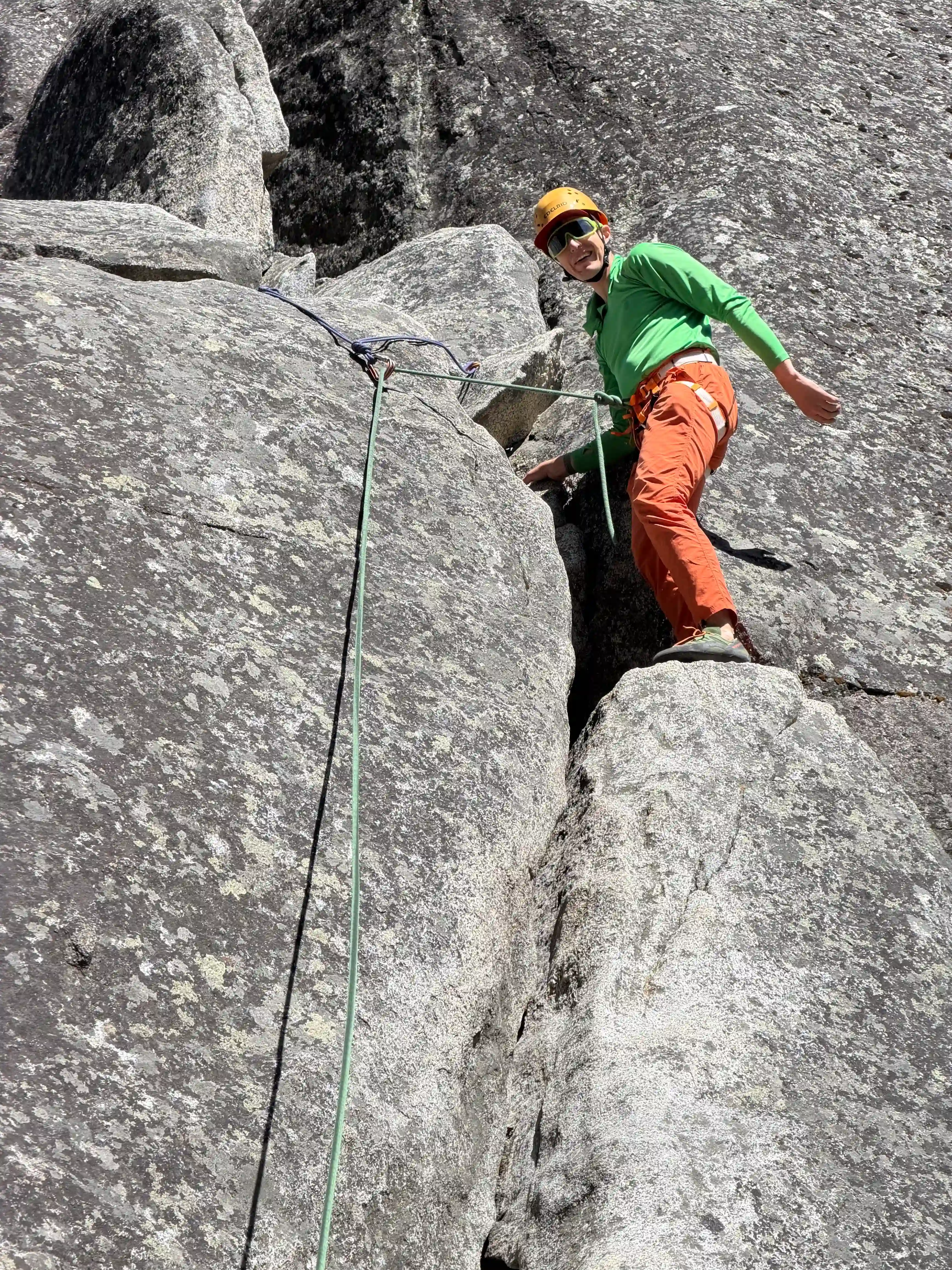 Peter Zaytsev climbing at Camp 4