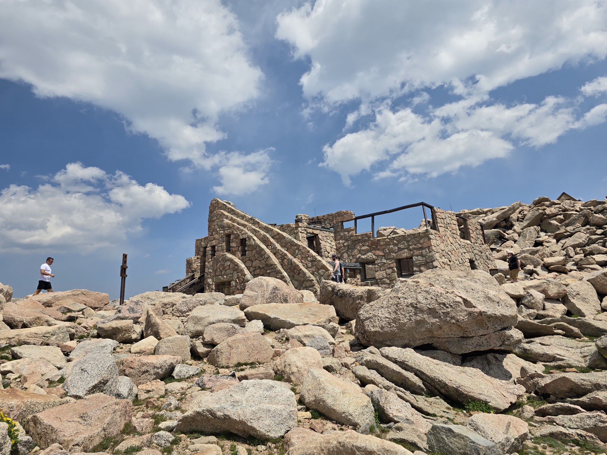 Crest House Ruins near the summit of Mount Blue Sky, Colorado