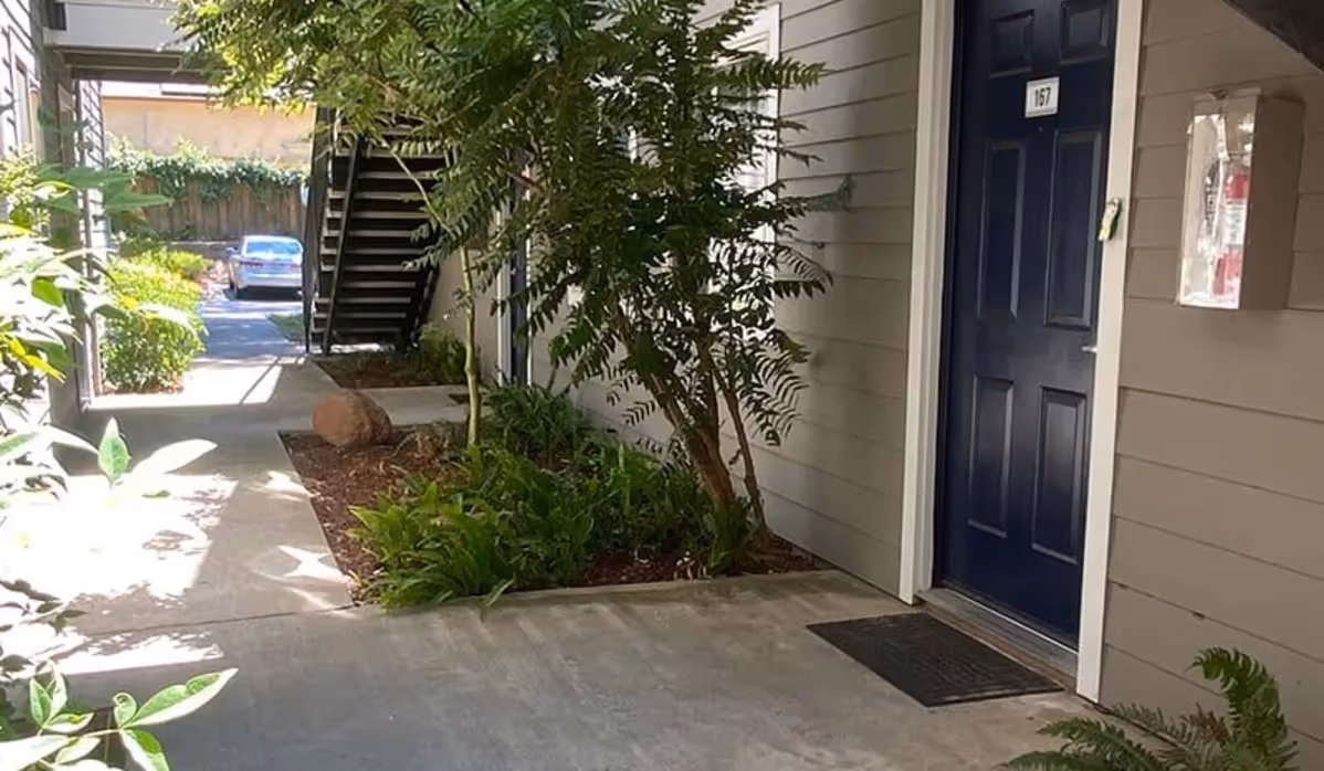 Apartment front door