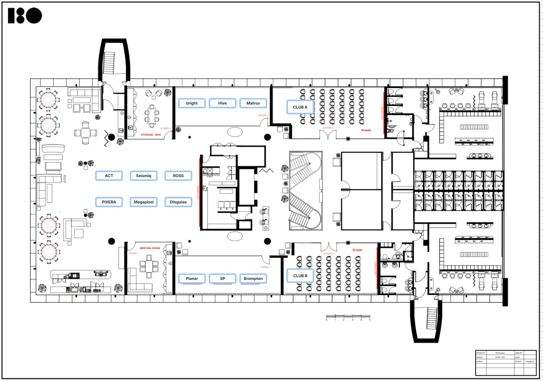 Health Club Floor