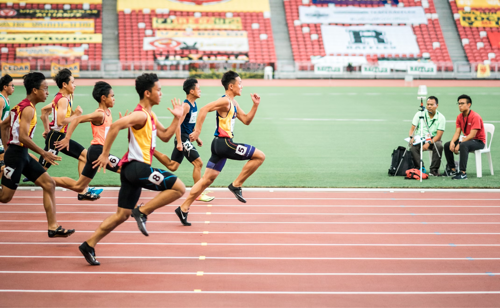 Physical benefits of youth sports - running