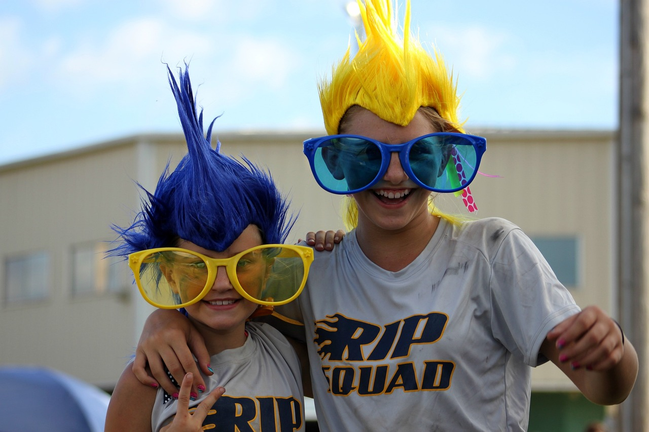 Psychological benefits of youth sports - girls having fun