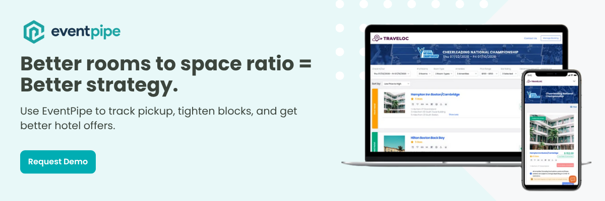 Understanding Rooms to Space Ratio What Association Convention Planners Need to Know