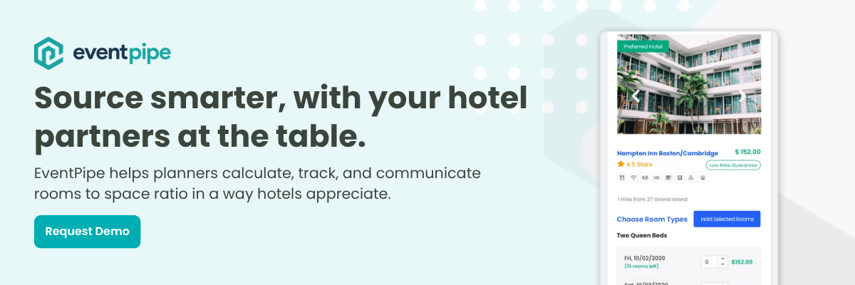 Understanding Rooms to Space Ratio What Association Convention Planners Need to Know