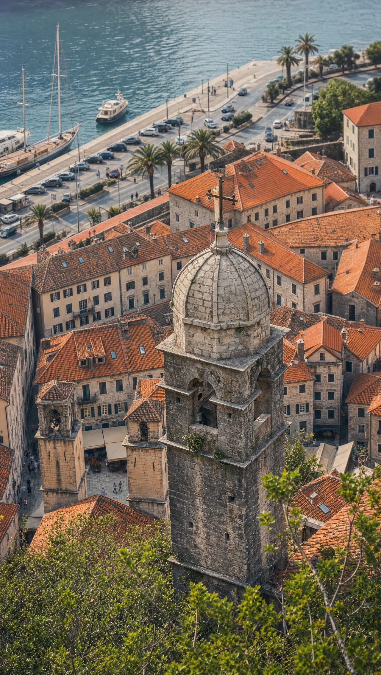 Historic old town of Kotor, Montenegro