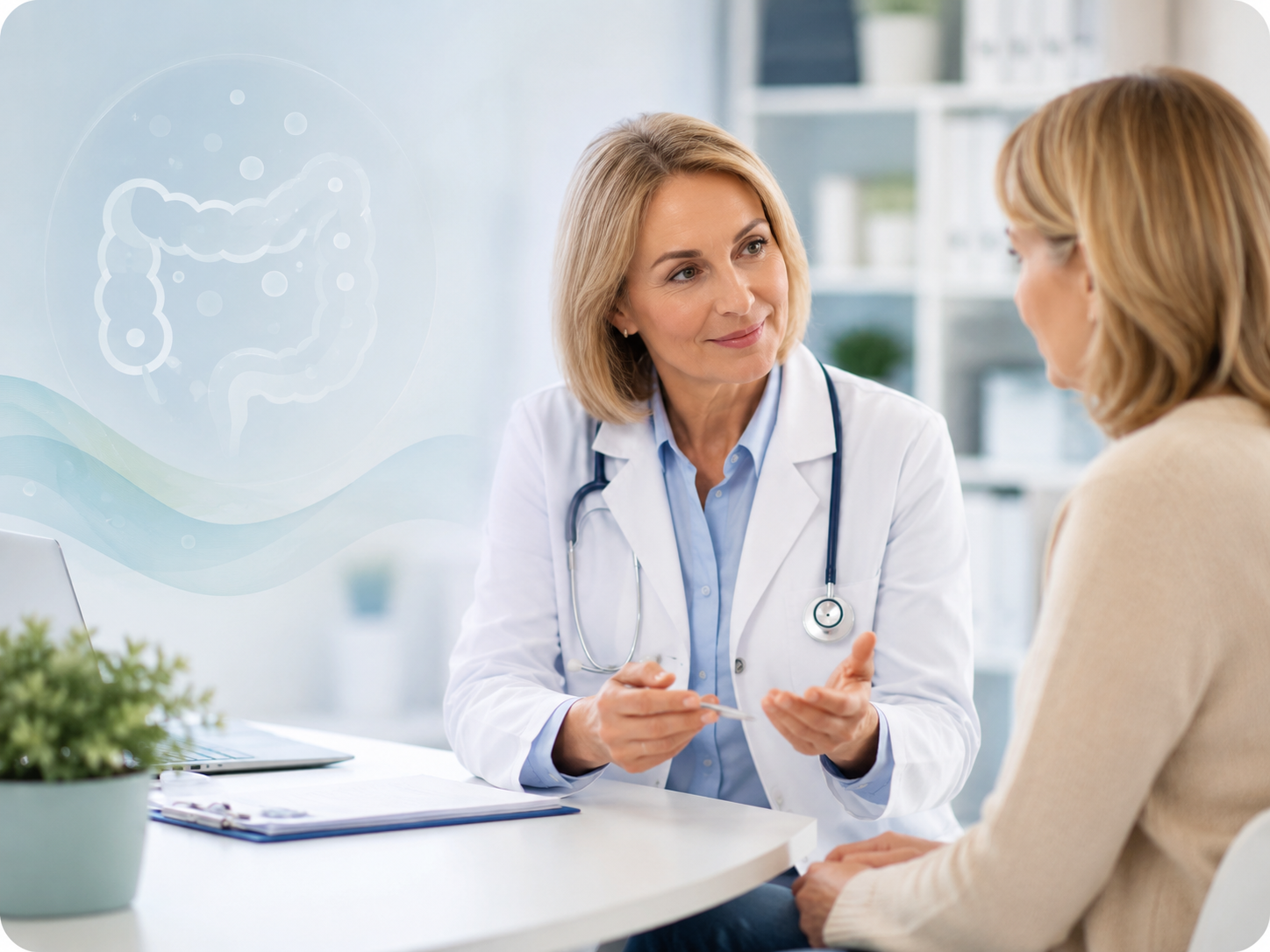 Consulto di medicina estetica con valutazione del viso
