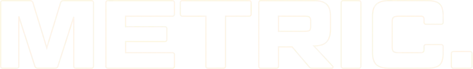 metric logo