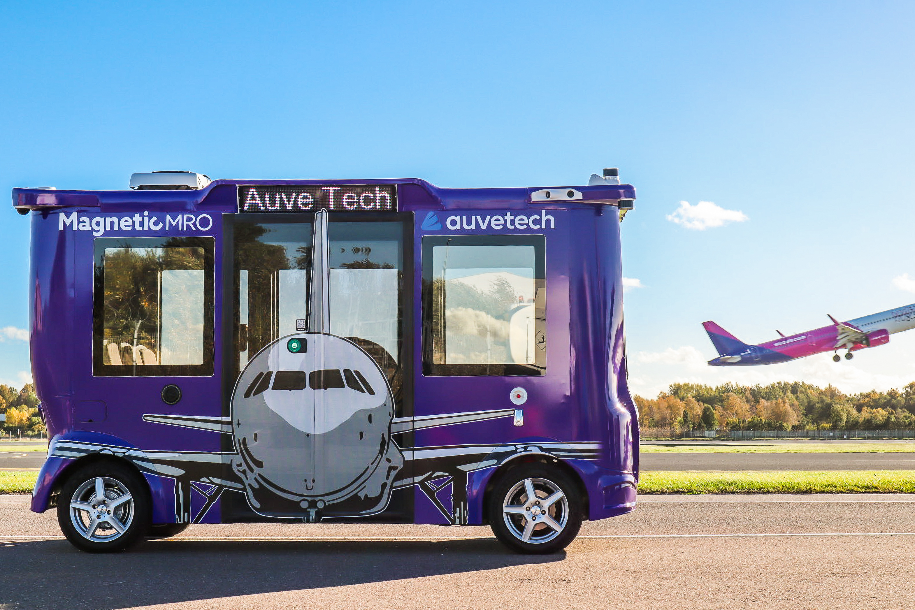 Europe’s first autonomous airport passenger service without an onboard safety operator