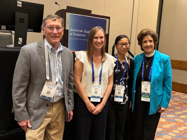 Dr. Michelle Loy at the AAP conference