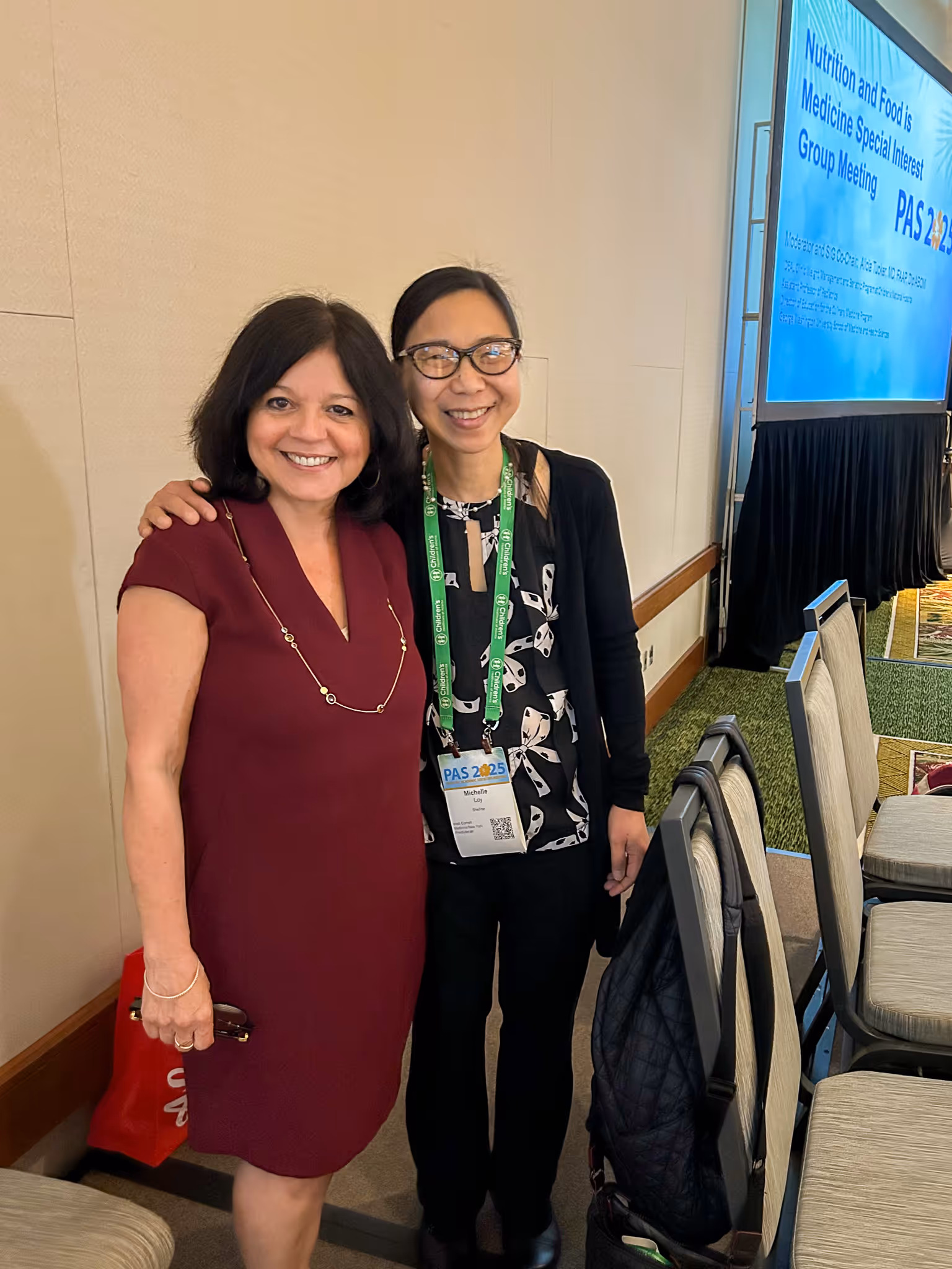 Dr. Michelle Loy at the Pediatric Academic Societies meeting