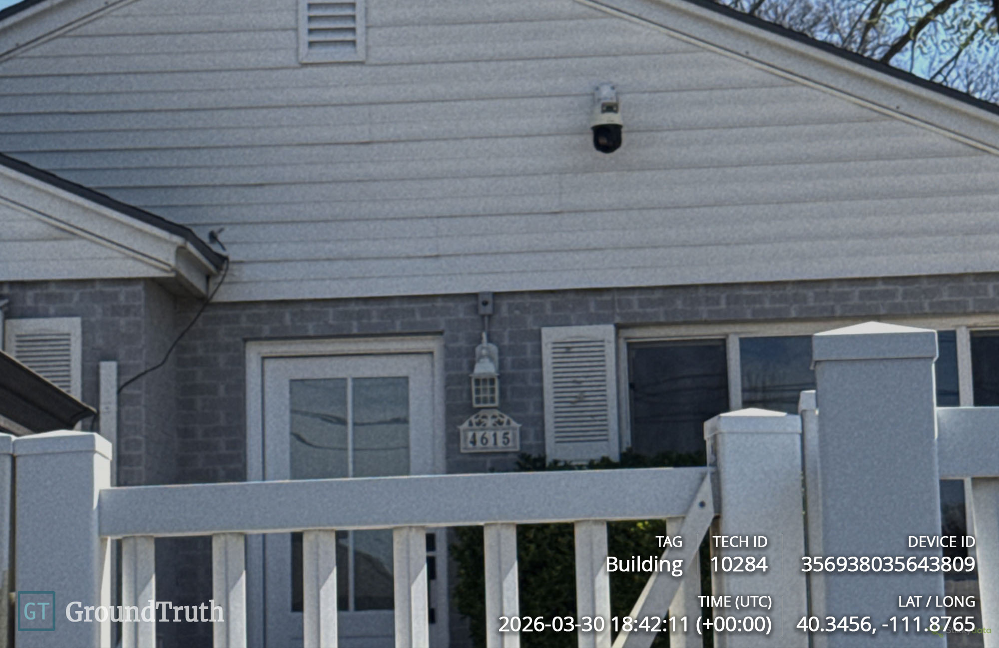 Building verification photo