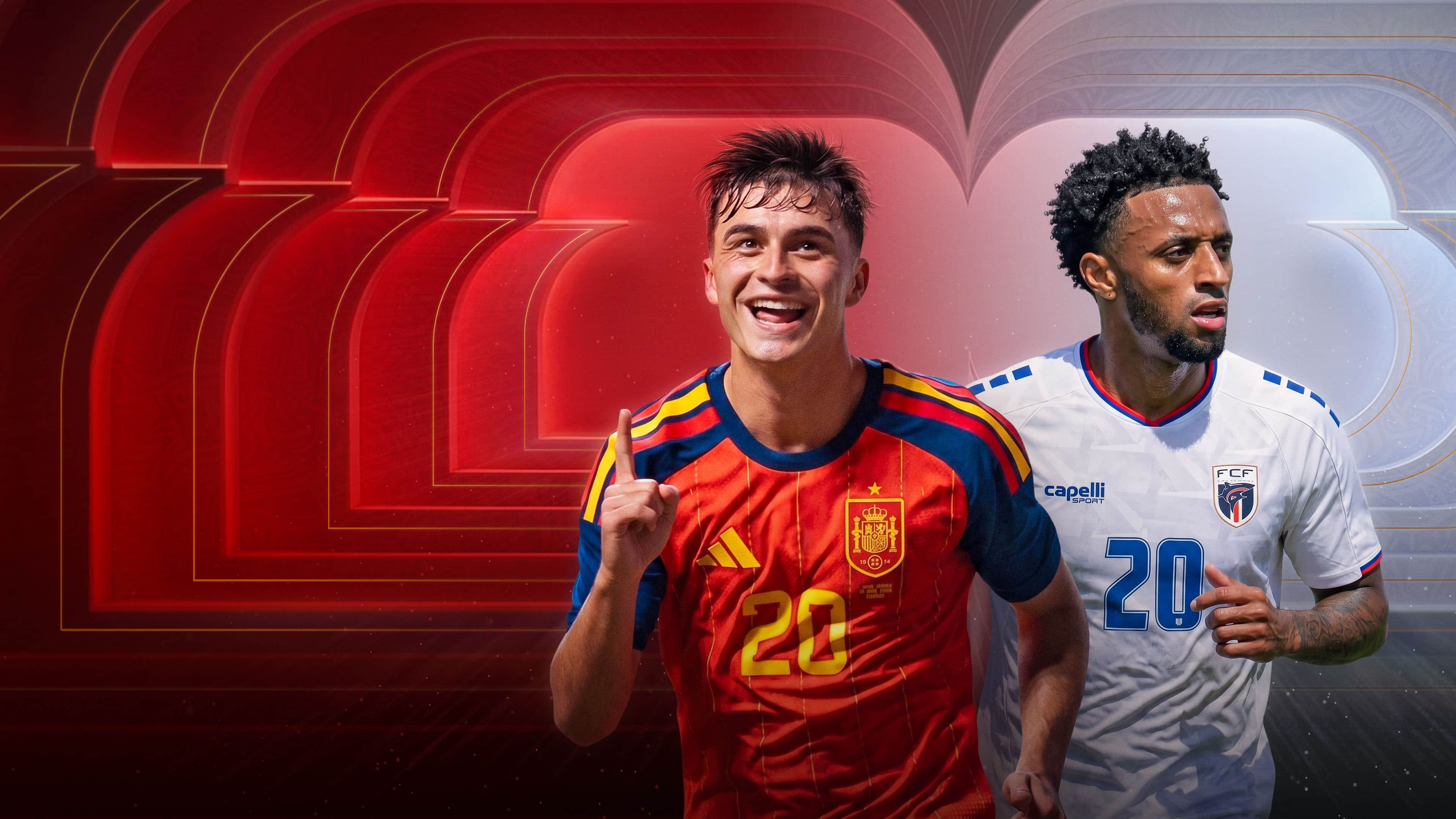 Watch Spain vs Cape Verde on FOX One