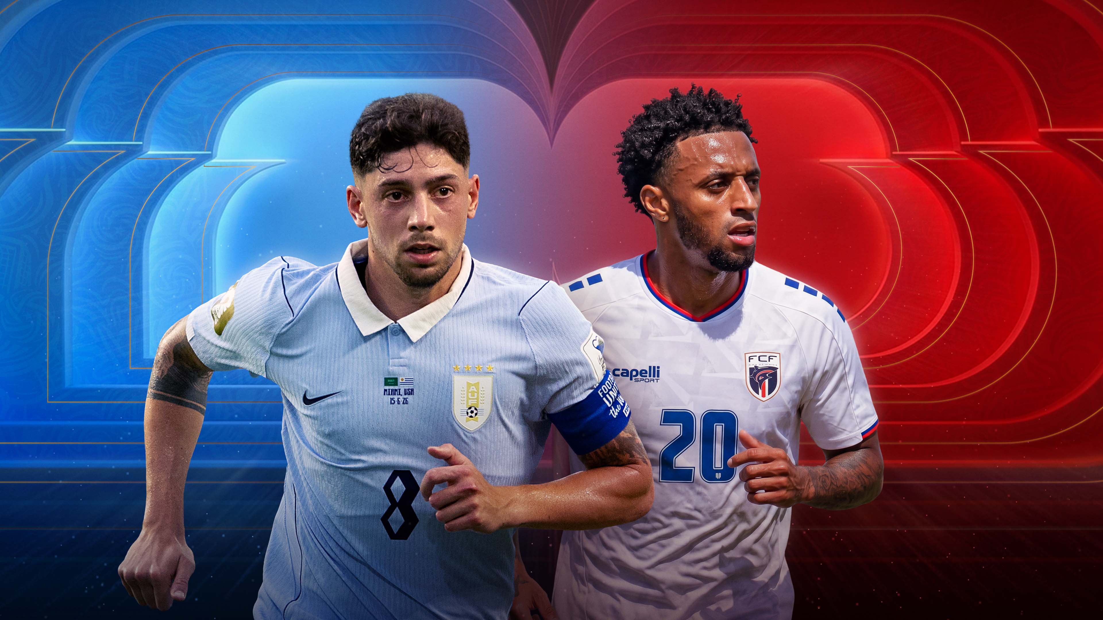 Watch Uruguay vs Cape Verde Live on FOX One