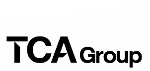 TCA Group company logo in black text on white background.